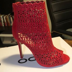 Never Worn Red Booties!